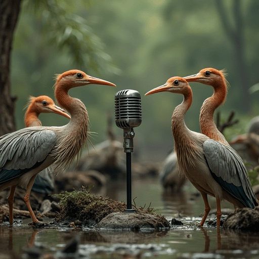 swamp birds AI Voice