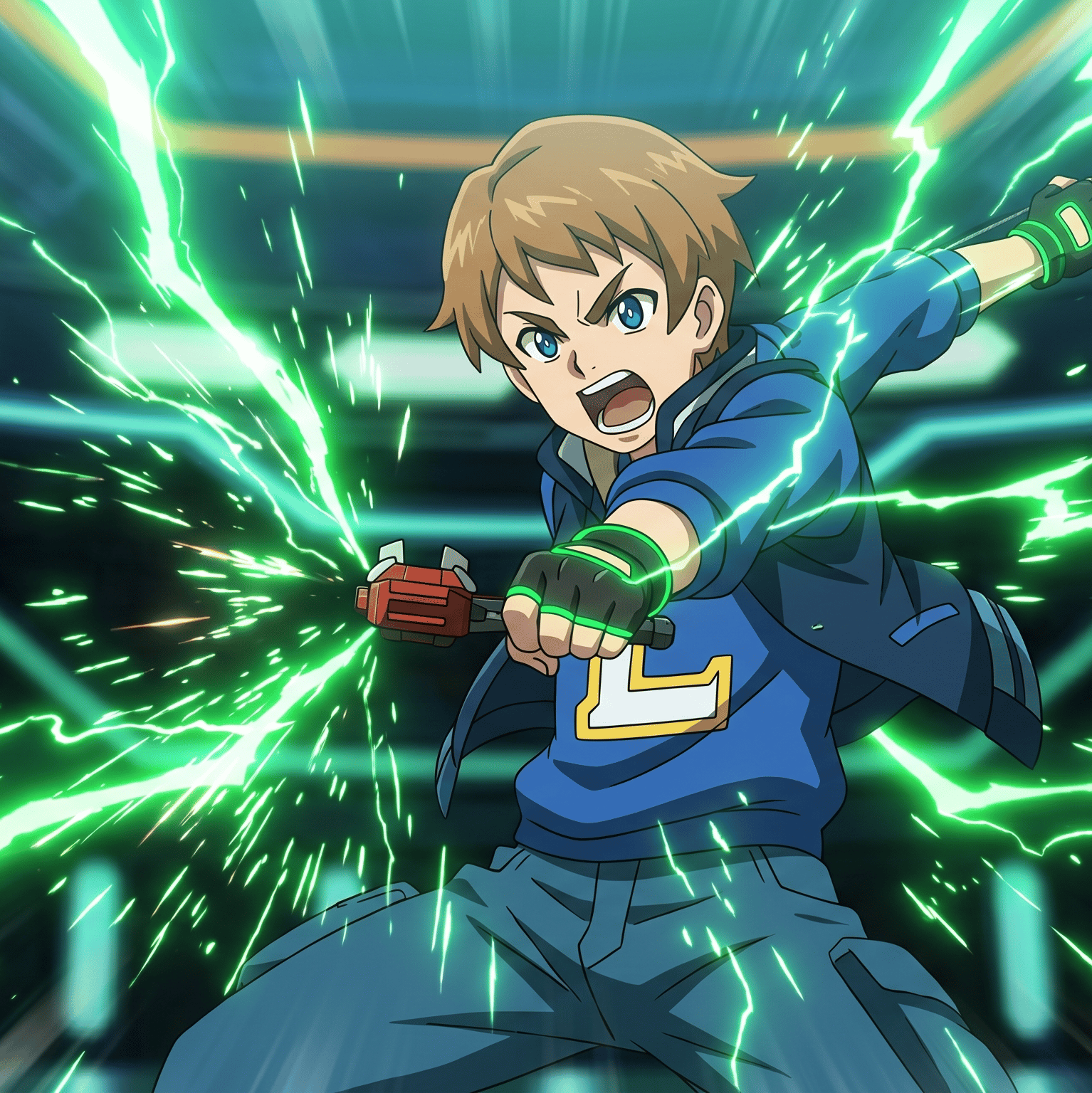 Logan the Beyblader (Beyblade Burst) AI Voice