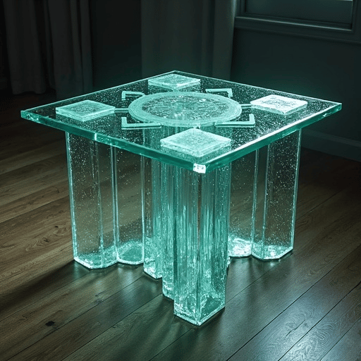 Glass Table Fear AI Voice