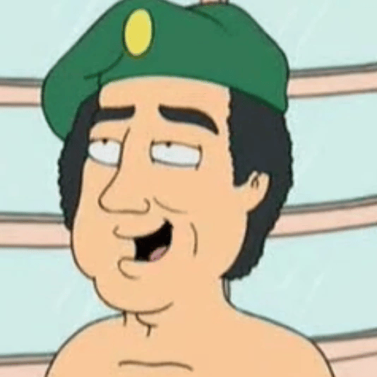 Muammar Gaddafi (Family Guy) AI Voice