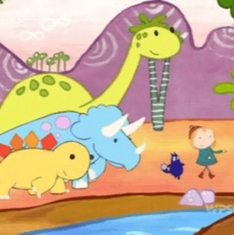 Triceratops (Peg + Cat) AI Voice