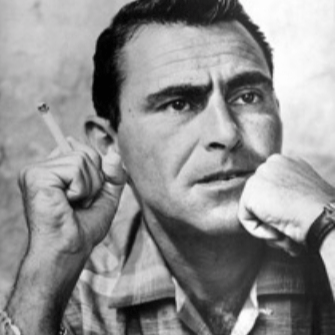 Rod Serling in a world AI Voice