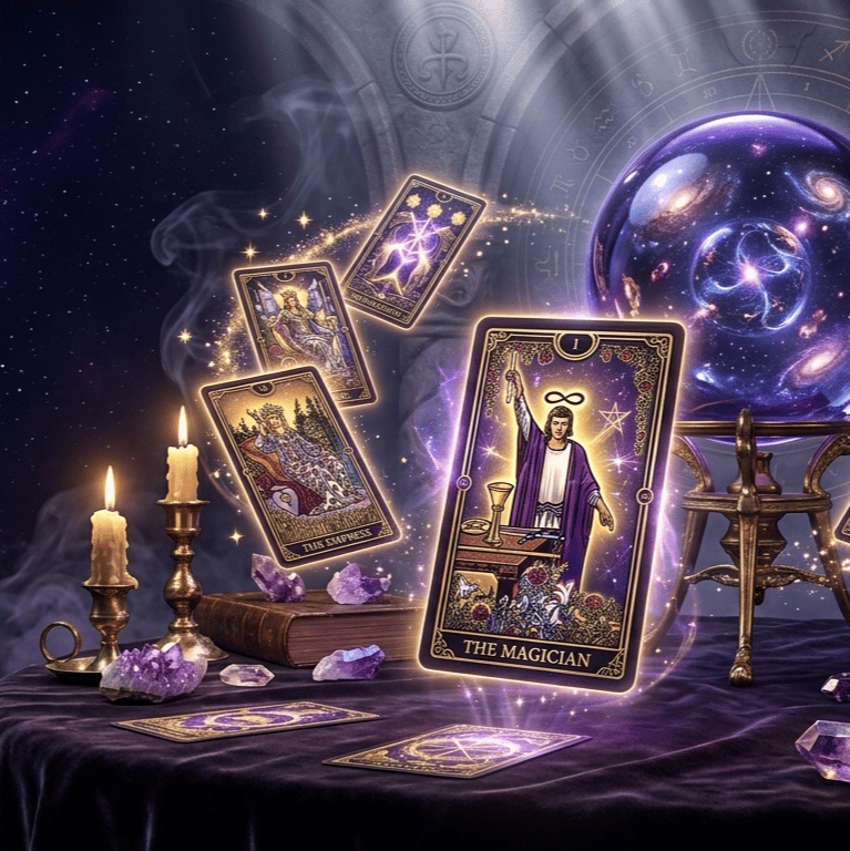 Mystic Moon Tarot AI Voice