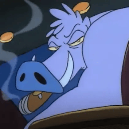 Cigar Warthog (Rocko’s Modern Life) AI Voice