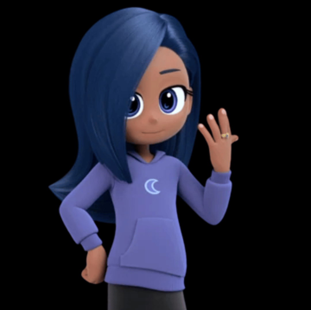 Indigo Keen English (Rainbow Bubblegem) AI Voice
