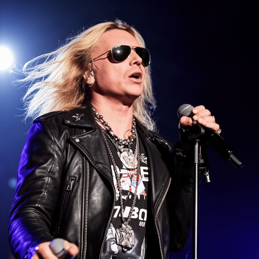 AXL ROSE Test Of Full Range AI Voice