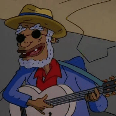 Ellis Robinson (Aaahh!!! Real Monsters) (Taj Mahal) AI Voice