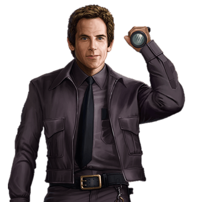 Larry Daley (Ben Stiller) AI Voice