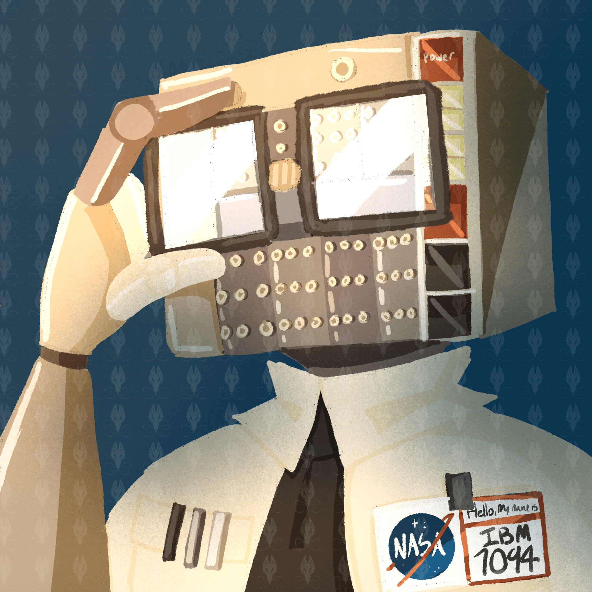 (HAL) IBM 7094 AI Voice