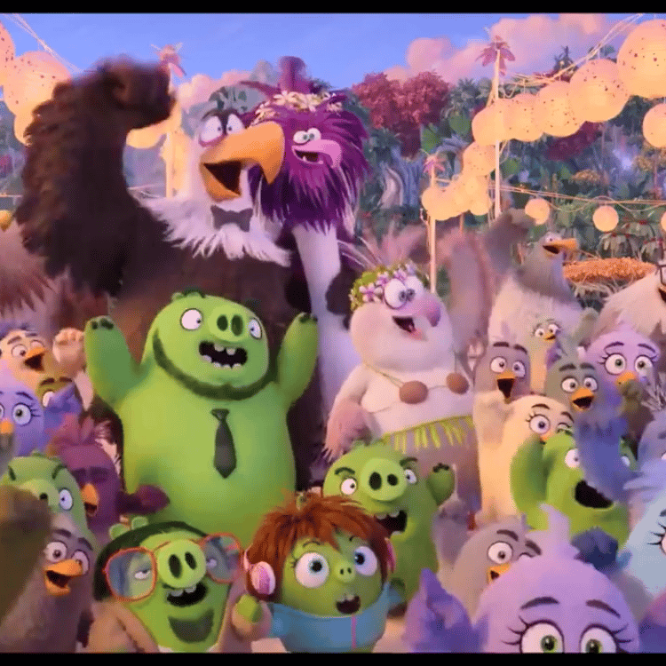 CROWD [CHANTING]The Angry Birds Movie 2 AI Voice