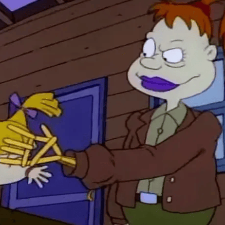 Popsicle Stick Handed Woman (Rugrats) AI Voice