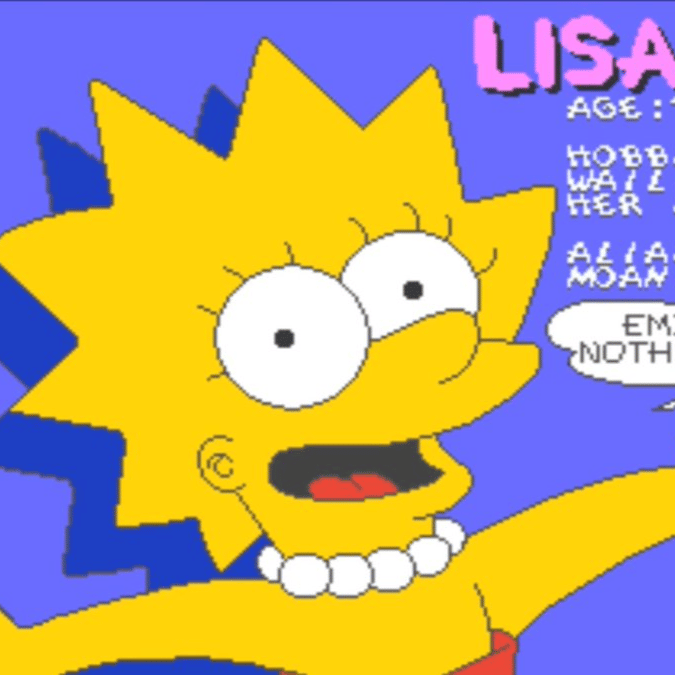 Lisa Simpson The Simpsons Arcade AI Voice