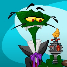 Lou “Boo” Fright (Reading Blaster) AI Voice