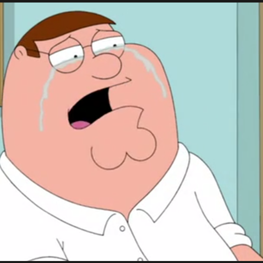 Peter Griffin Crying