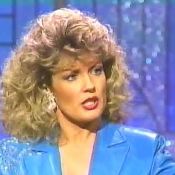 Mary Hart (former co-hostess of Entertainment Tonight)