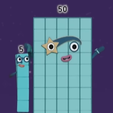 Five and Fifty (Numberblocks)