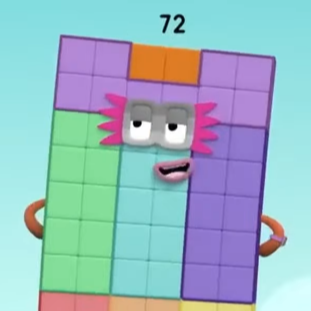 Seventy-Two (Numberblocks)