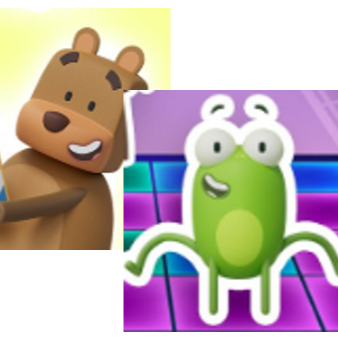 Little Bear and Little Frog (Wonderblocks)