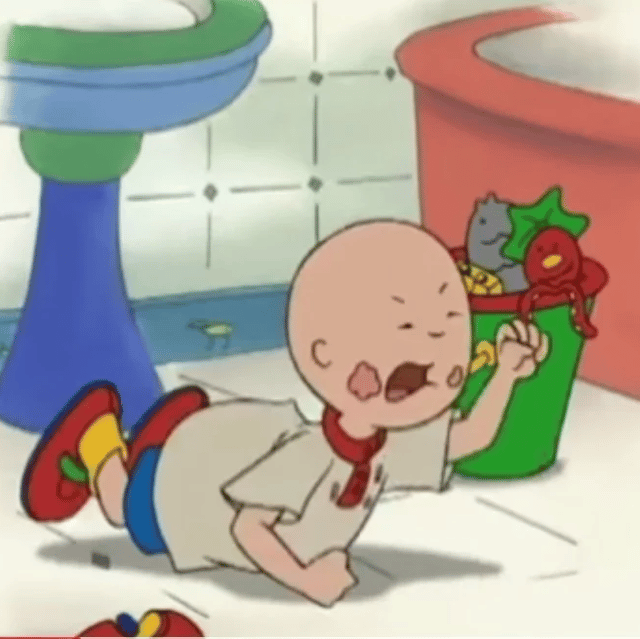 Caillou Crying Sound Effect