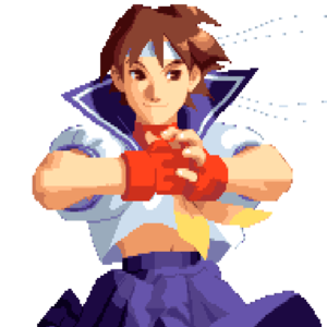 Sakura Alpha 2 - Street fighter
