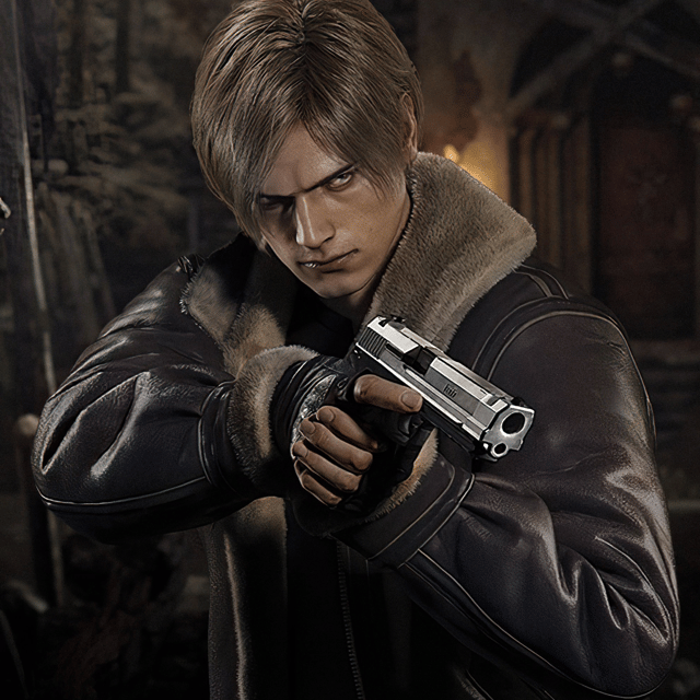 Leon Scott Kennedy RE4 Remake Image