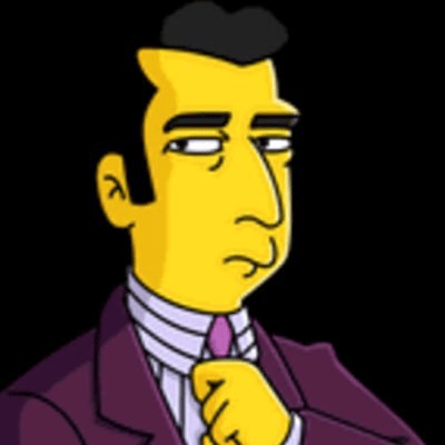 Johnny Tightlips (Simpsons Mafia) Image