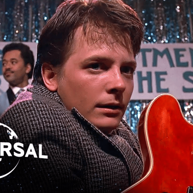Marty McFly Singing Image
