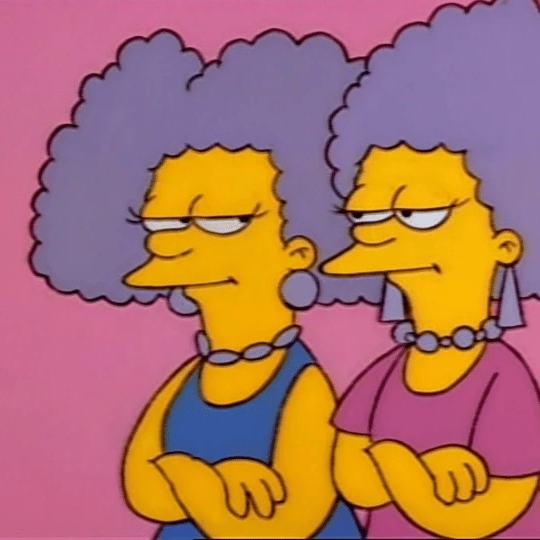 Patty and Selma Bouvier (Simpsons) Image