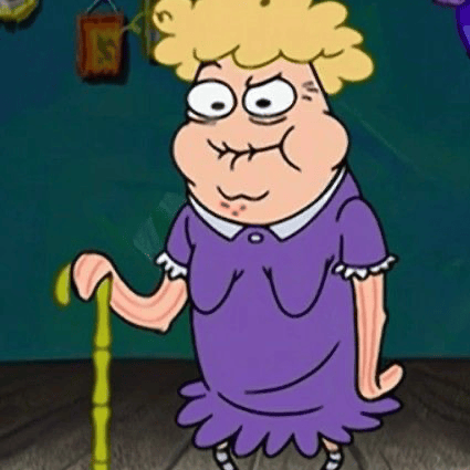 SpongeBob old lady  Image