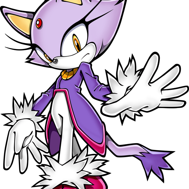 Blaze the Cat (Sonic Rush/DS era) Image