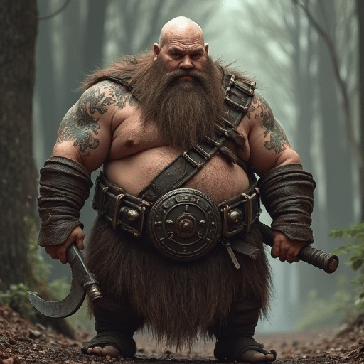 Bamf the barbarian  AI Voice