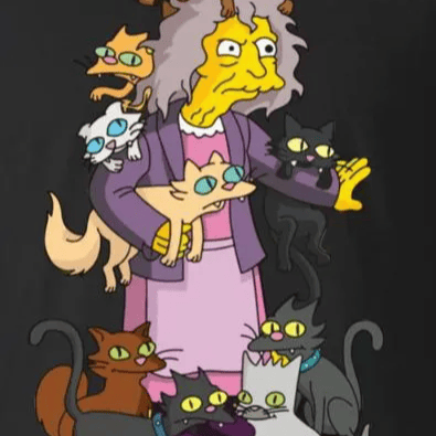 Crazy Cat Lady (Simpsons) AI Voice