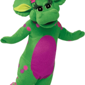Baby Bop (Barney) Singing Image