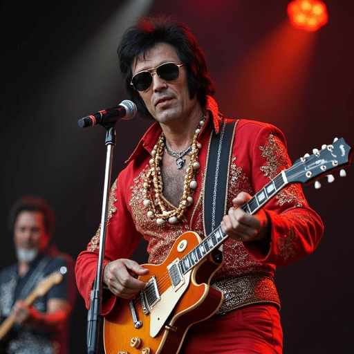 elvis christmas Image