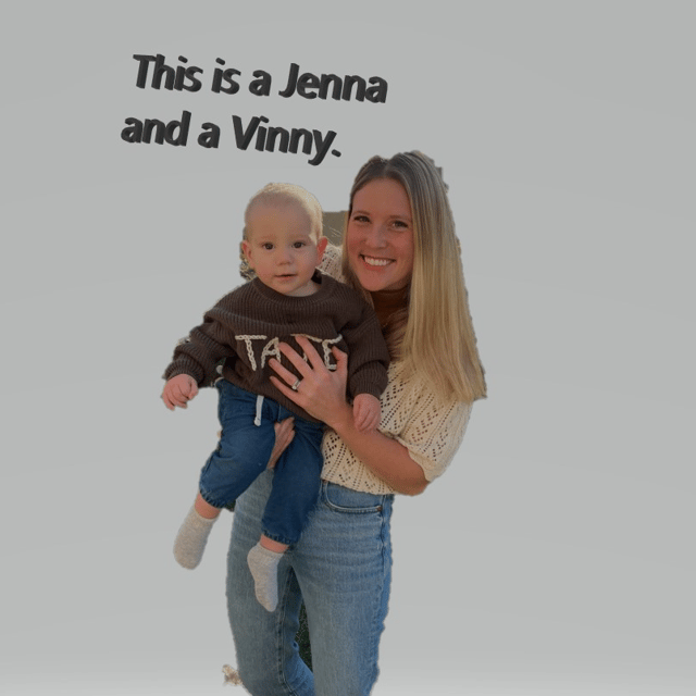 This Is A Jenna And A "VINNY" Image