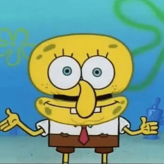 SpongeBob as Squidward Image