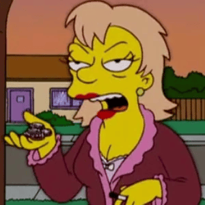 Mrs. Muntz (Simpsons) Image