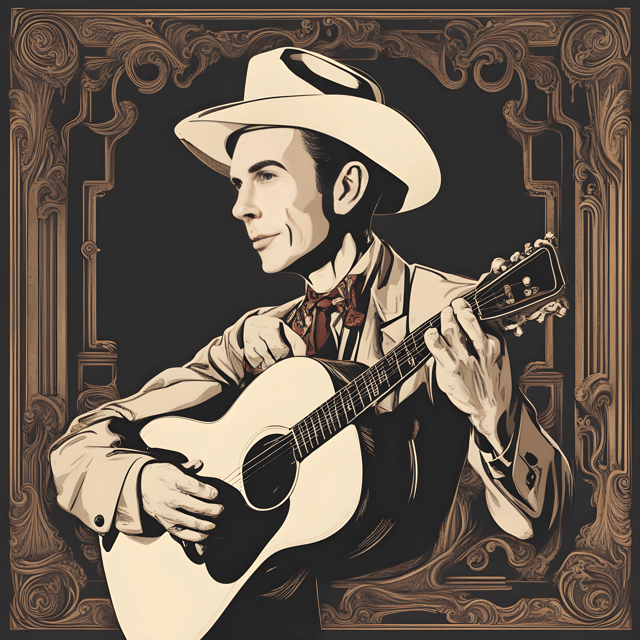 Hank Williams Sr AI Image