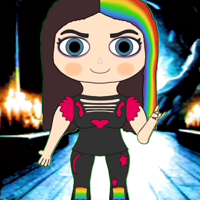 Rainbow Jenna Dio Image