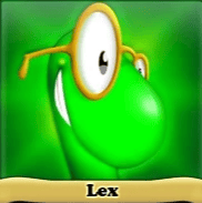 lex (Bookworm - All Games Combined) AI Voice