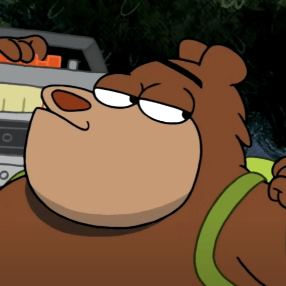 Technobear / Terrybear from Harvey Beaks AI Voice