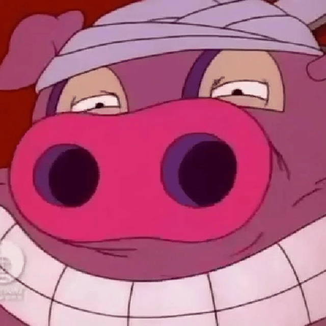 Costumed Piggy (Rugrats) Image