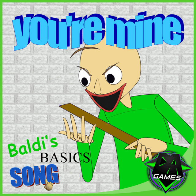 You're Mine "Baldi" AI Image
