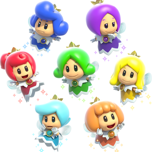 Sprixie Princesses (SM3DW) AI Voice