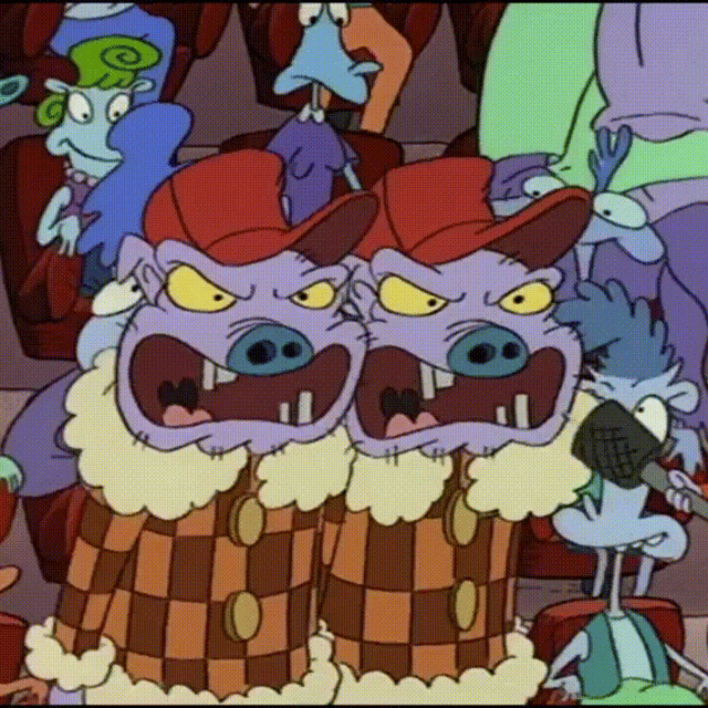 Conjoined Warthogs (Rocko's Modern Life) AI Voice