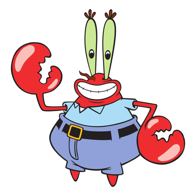 mr krabs walking sound effect AI Voice