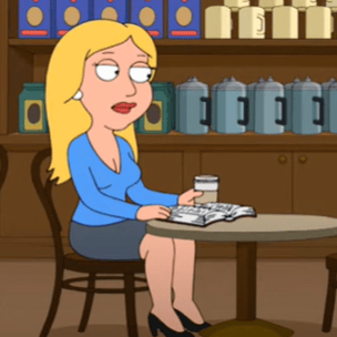 "Peternormal Activity" Woman (Family Guy Image