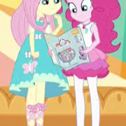 AI PInkie Pie And Fluttershy MLP EG Voice Image