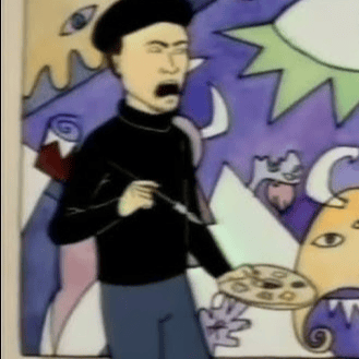 Picasso Guy (Beavis and Butt-Head) AI Voice