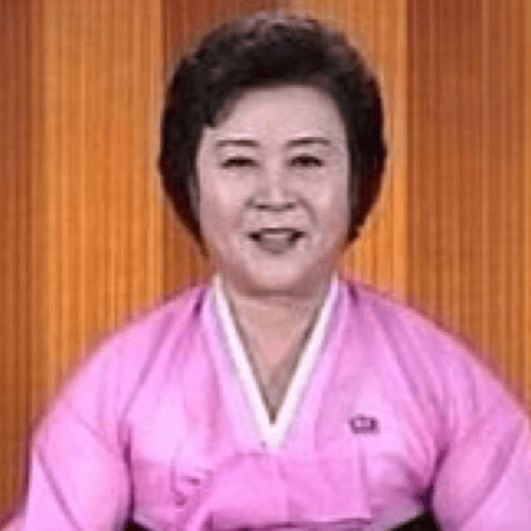 North Korean announcer  AI Voice